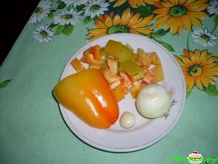 Рыба в овощном соусе