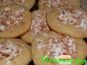 Творожное печенье с кешью