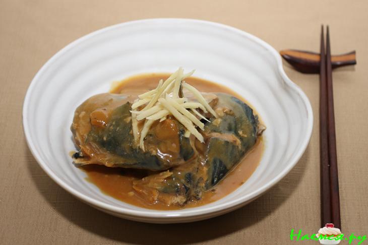 Скумбрия по-японски: тушеная в мисо