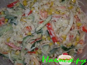 Салат овощной "Весенний"