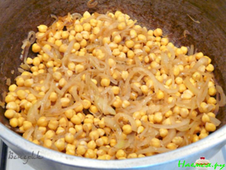 Суп из баранины с нутом и перловкой (Chorba frik)