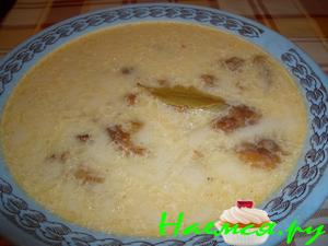 Сырный суп с грибами