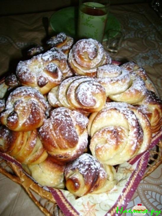 Сдобные розочки