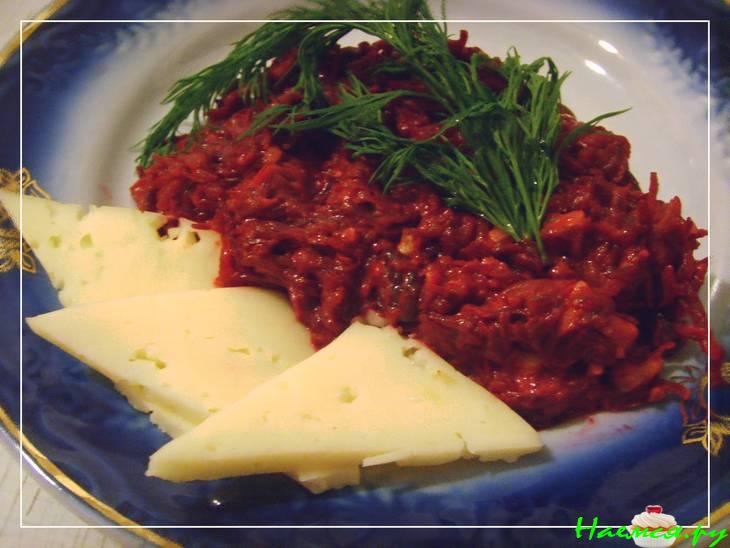 Салат свекольный «Сплошные витаминчики» Салат свекольный «Сплошные витаминчики»