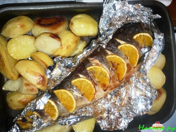 Горбуша фаршированная