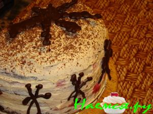 Торт 'Вишнёвый лес'