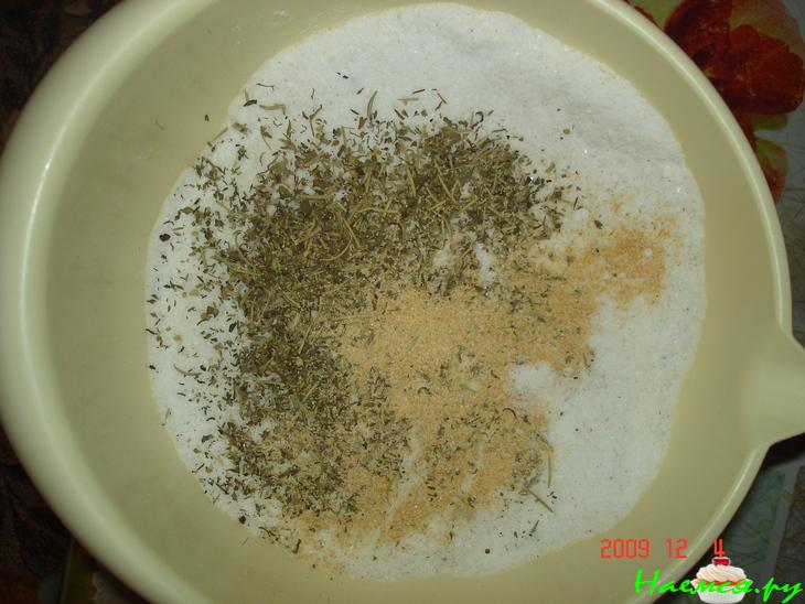 Курица в соли (способ приготовления)