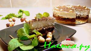 Торт без выпечки «Белое и Чёрное» и «Ромовая Бомба»