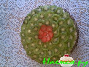 Торт бисквитный "Киви"