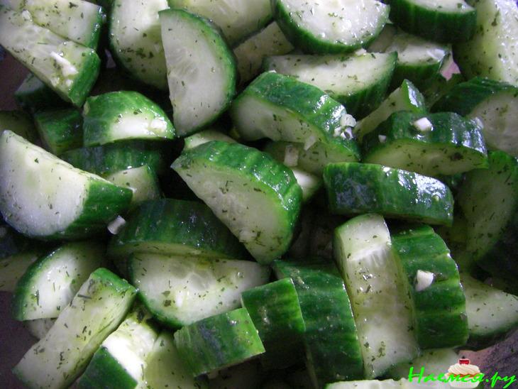 Салатик огуречный Салатик огуречный