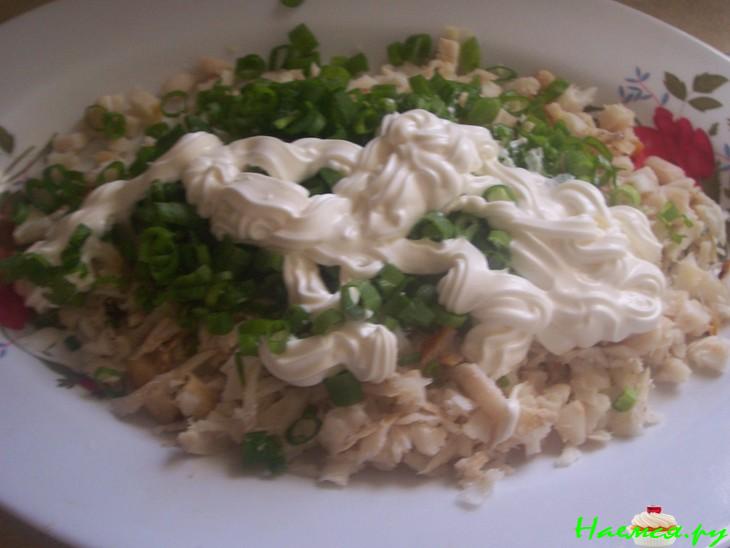 Салат "Рыбка" 