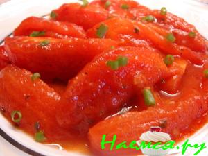 Отличный помидорный гарнир за 5 минут