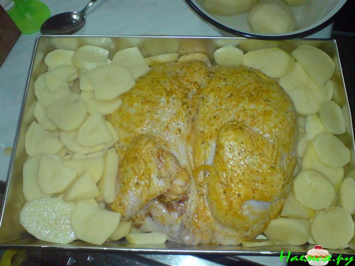 Куринный картофан