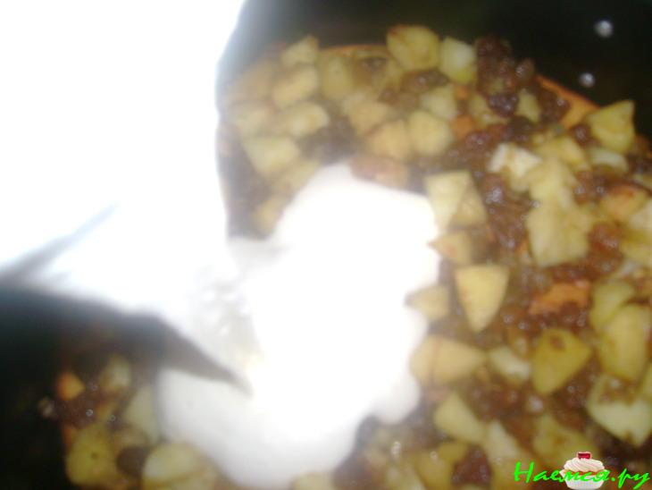 Творожно-медовый пирог