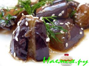 Баклажаны "Божьи коровки"