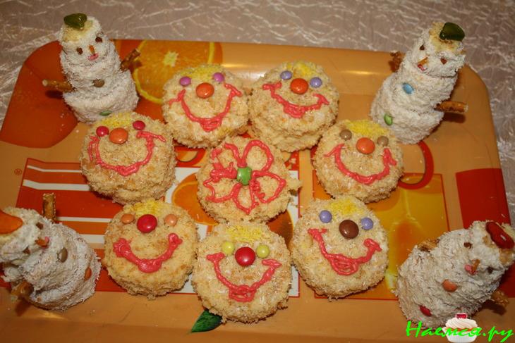 Пирожные "Ежики" (возможно вариант)