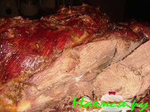 Запеченная нога ягненка Запеченная нога ягненка