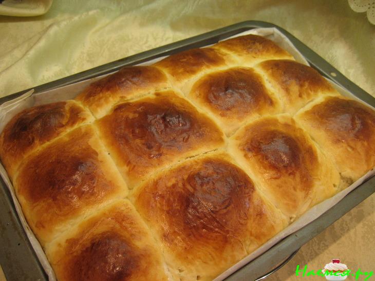 Булочки с фаршированными абрикосами