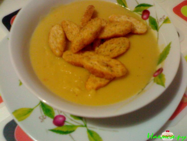 Чечевичный суп-пюре (из 2-х видов чечевицы) 