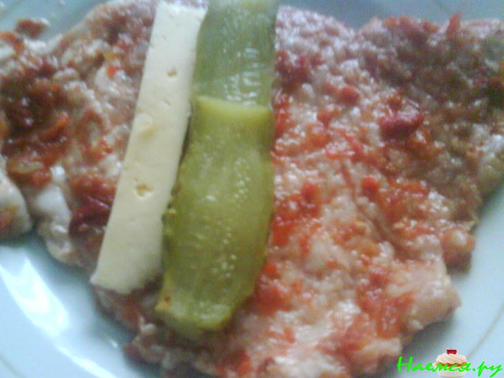 Крученики с огурцом и сыром