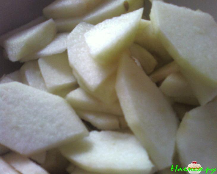 Слоёные яблочные пирожные