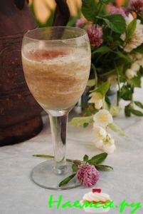 Банановый флип с ревенем