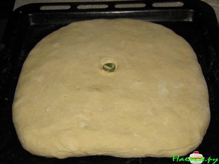 "Рыбный пирог с пангасиусом и картофелем"