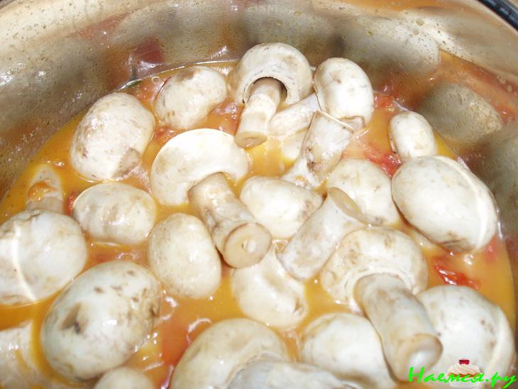 Грибы по-Гречески Грибы по-Гречески