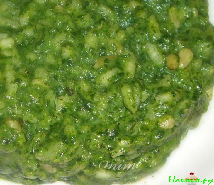 Ризотто со шпинатом