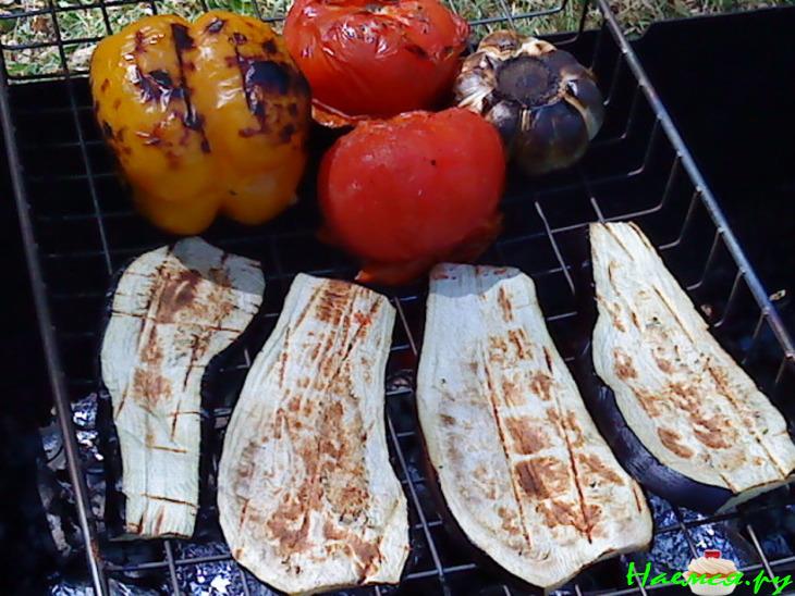 Салат "Овощное Ассорти к шашлыкам" (вариант)