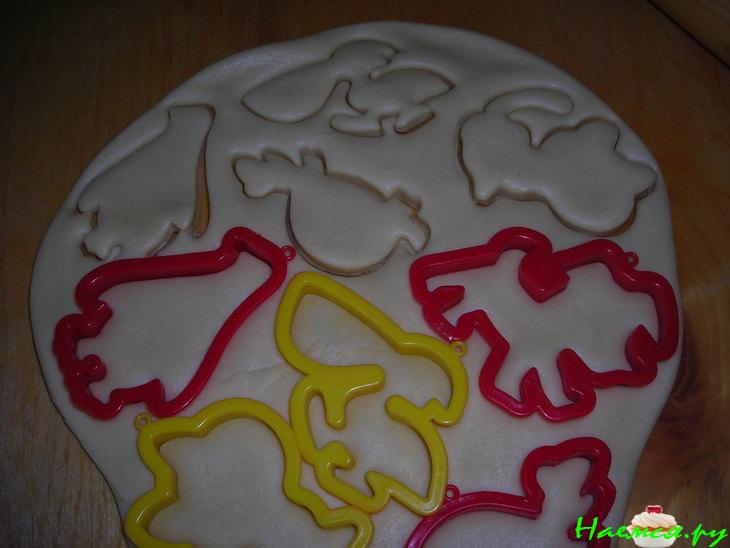 Печенье слоёное "Зверюшки"