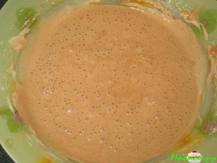 Шоколадный рулет с мороженым