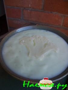 Суп холодный из цветной капусты !!!