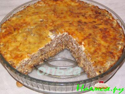 Запеканка "Гречневое наслаждение"