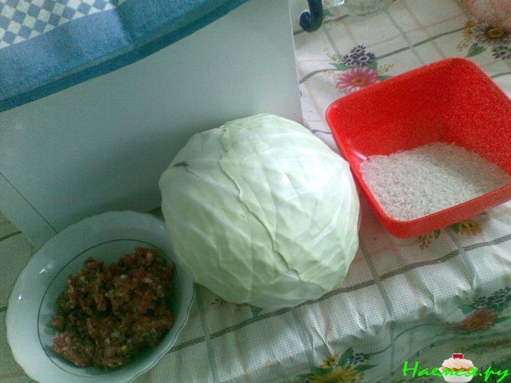 Ленивые голубцы с рисом