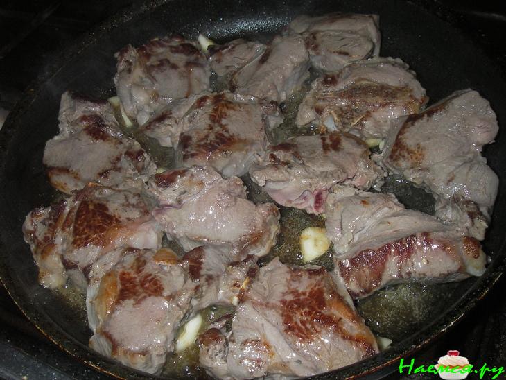 Рагу из баранины с фасолью и овощами Рагу из баранины с фасолью и овощами