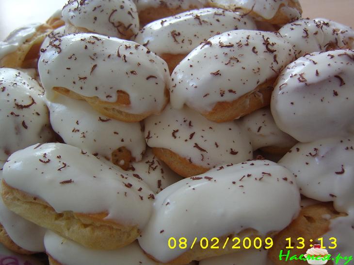 Торт 'Дамские пальчики' со сливочно-ванильным кремом