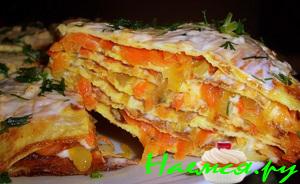 Яичный торт