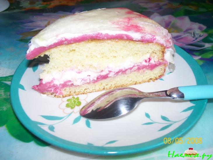 Малиновый тортик