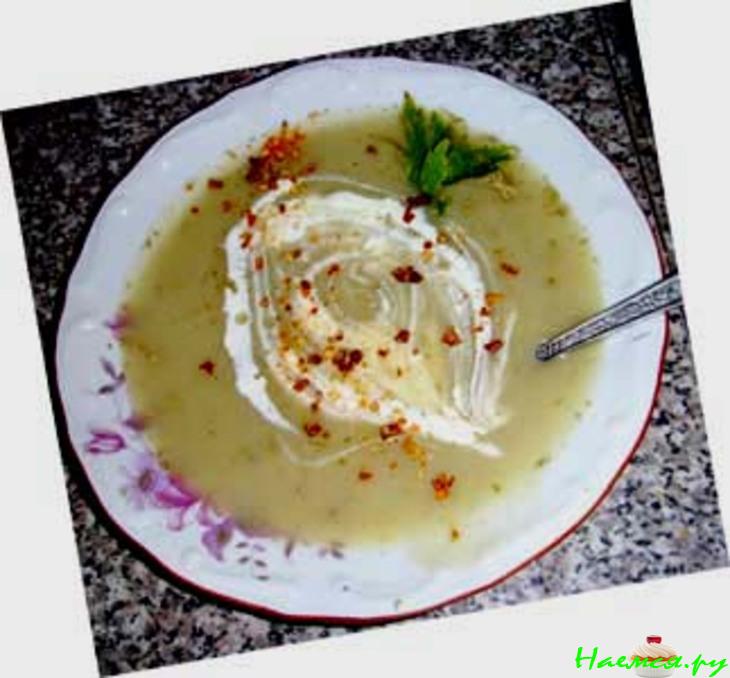 Супчик-пюре с цветной капустой