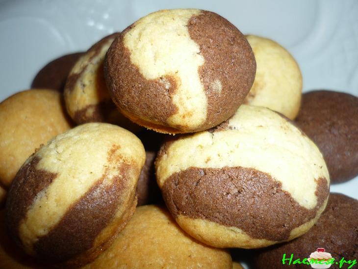 Печенье песочное "Мраморное"