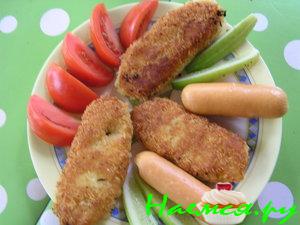 Картофельные котлетки от Любочки Картофельные котлетки от Любочки