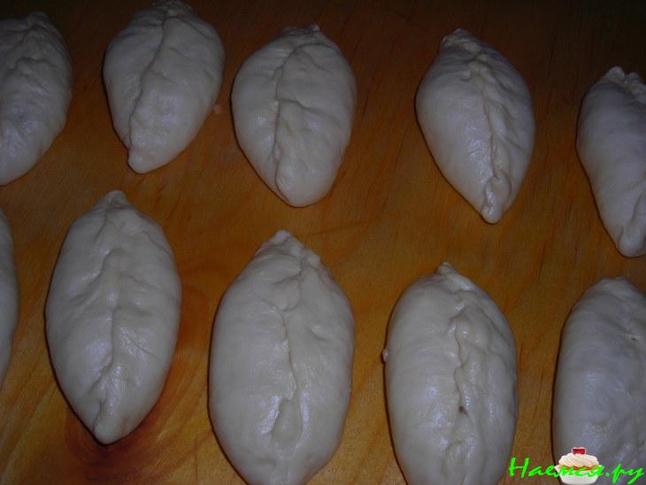 Жареные пирожки с картошкой и печёнкой