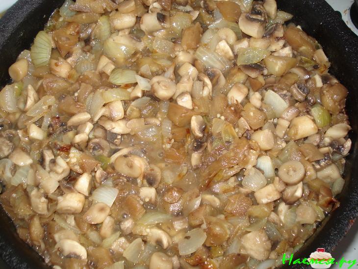 Ассорти из кабачков и баклажанов (с грибами)