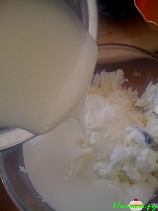 Торт "Сливочное суфле на шоколадной основе "Брауни"