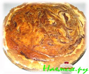 Шоколадно-ванильный чизкейк Шоколадно-ванильный чизкейк