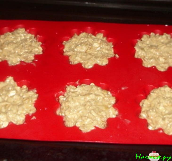 Овсяные кексики с бананами