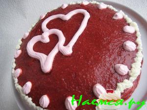 Торт 'Клубничные облака'