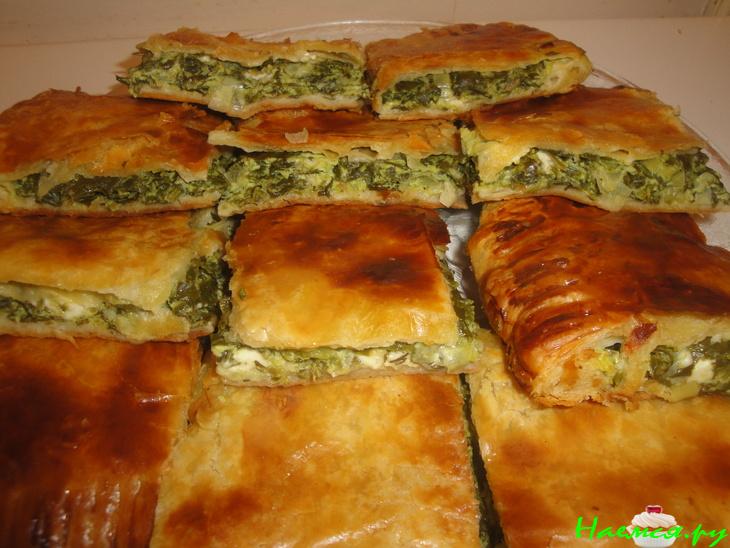 "Спанокопита" /вкусный пирог со шпинатом/ "Спанокопита" /вкусный пирог со шпинатом/