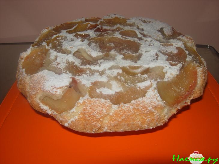 Яблочный пирог очень простой